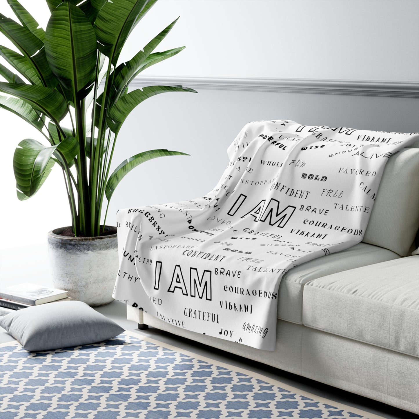 "I Am" - Fleece Blanket