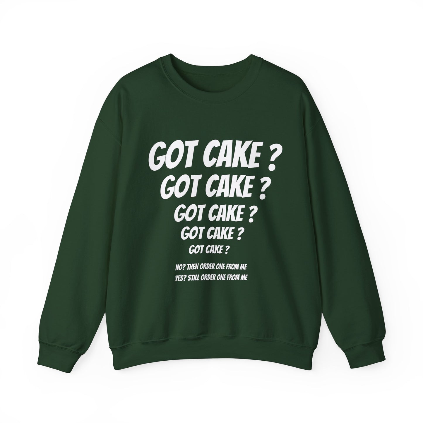 'Got Cake" Unisex Heavy Blend™ Crewneck Sweatshirt