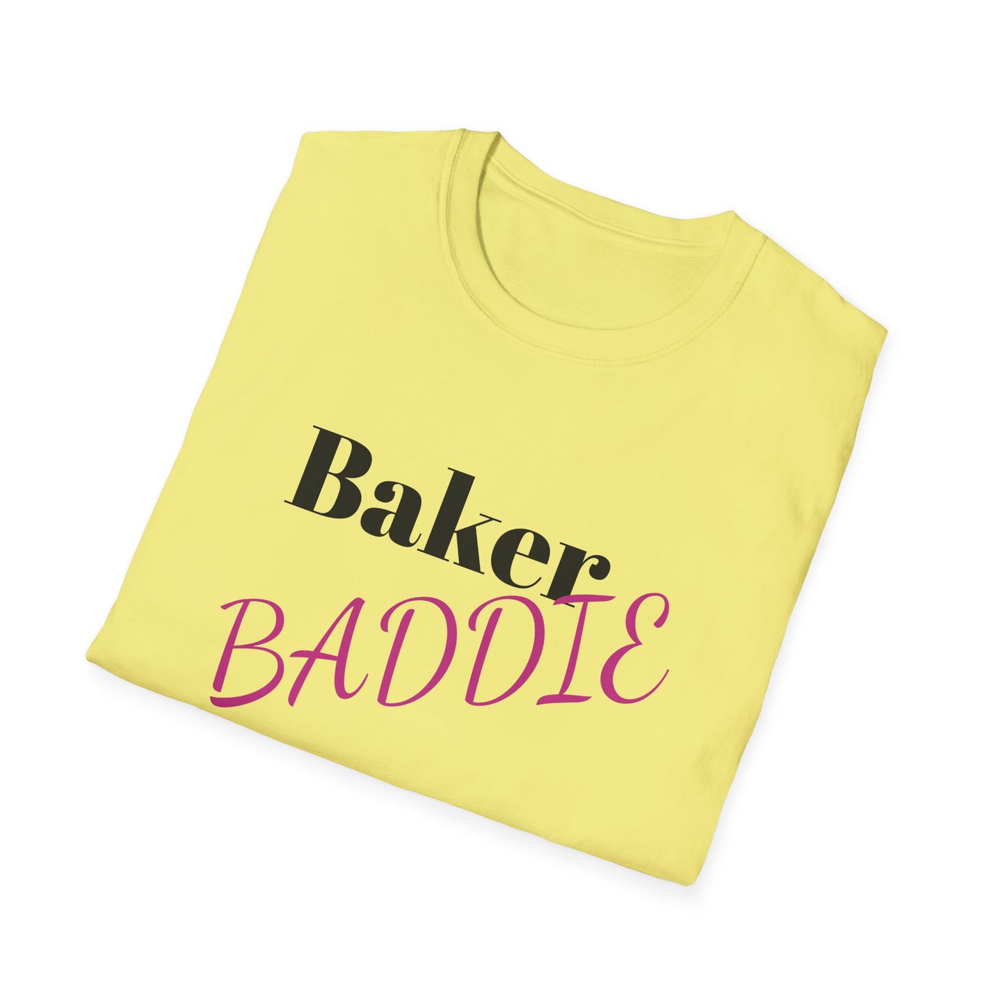 "Baker Baddie" womens Softstyle T-Shirt