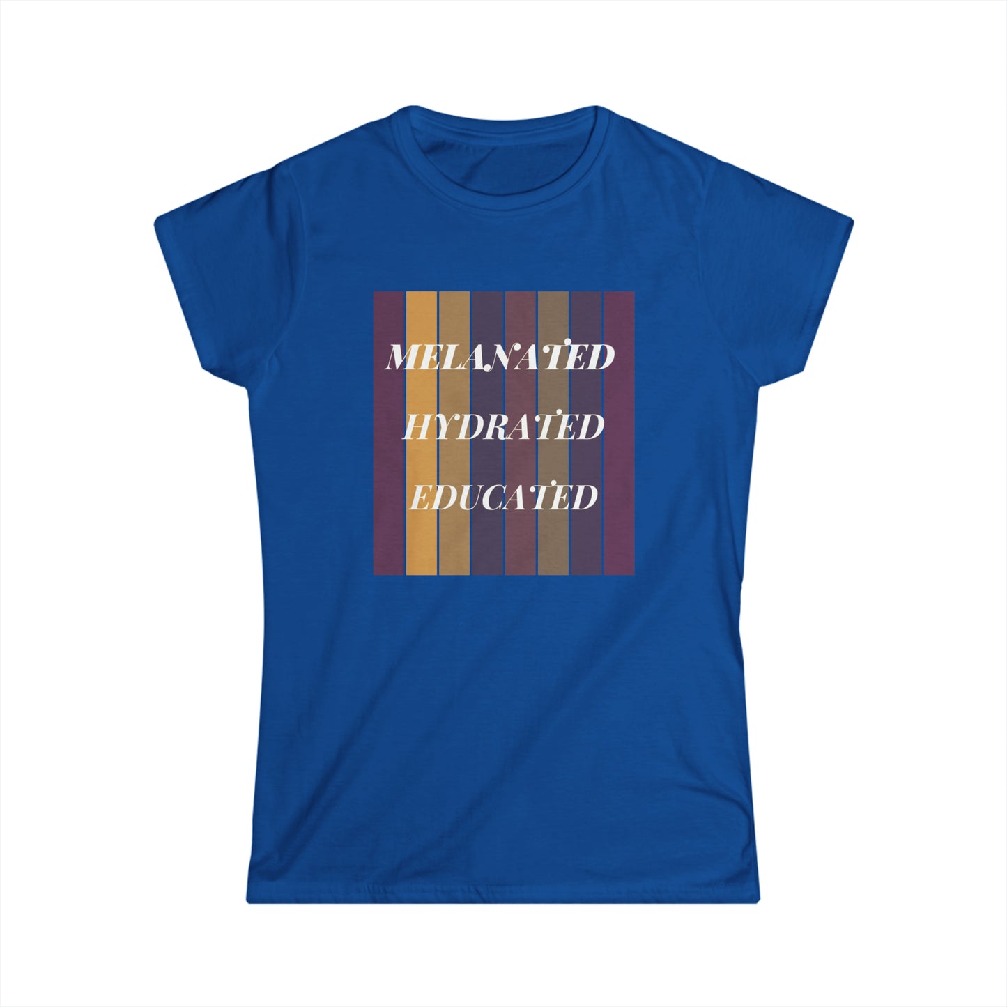 "Melanated" - Women's Softstyle Tee