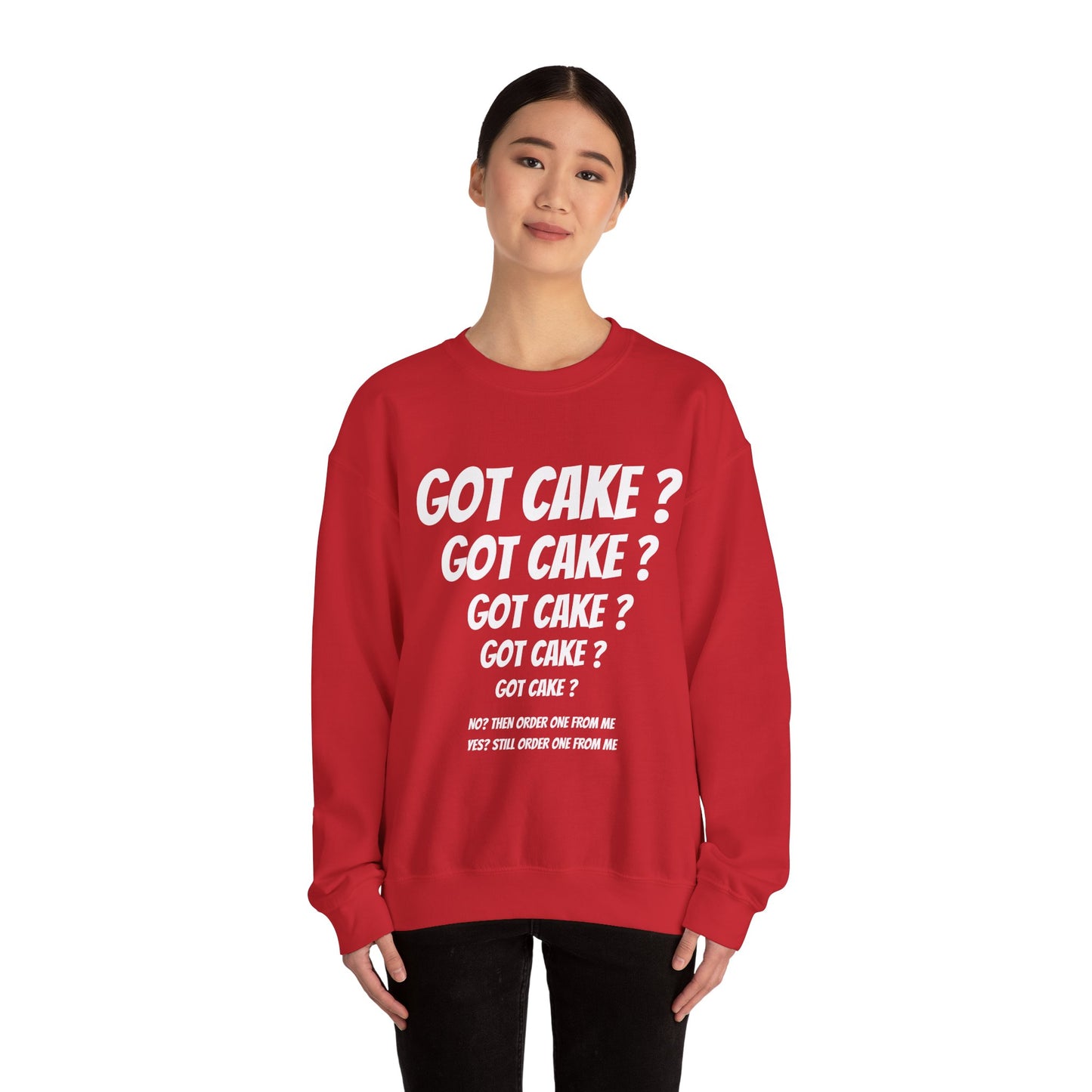 'Got Cake" Unisex Heavy Blend™ Crewneck Sweatshirt