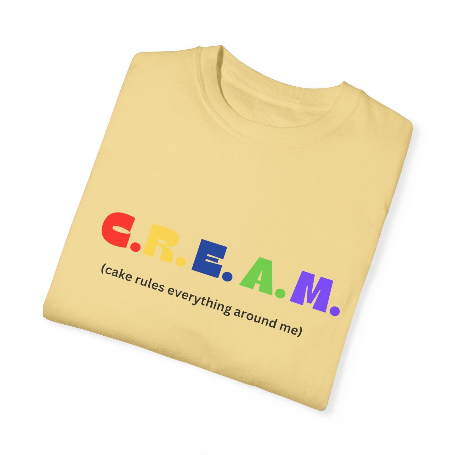 CREAM - Unisex Garment-Dyed T-shirt