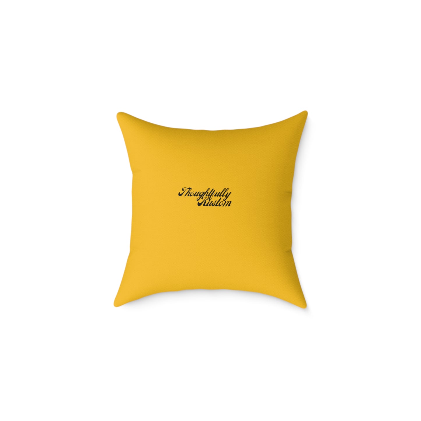 " I Am" Square Poly Canvas Pillow