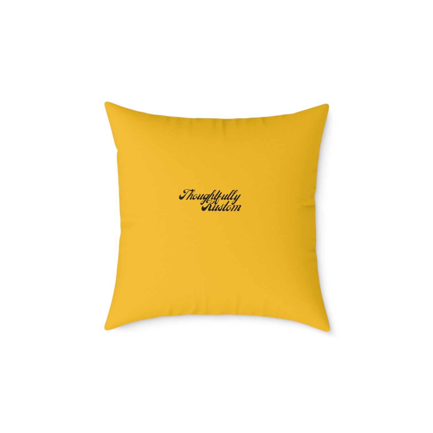 " I Am" Square Poly Canvas Pillow