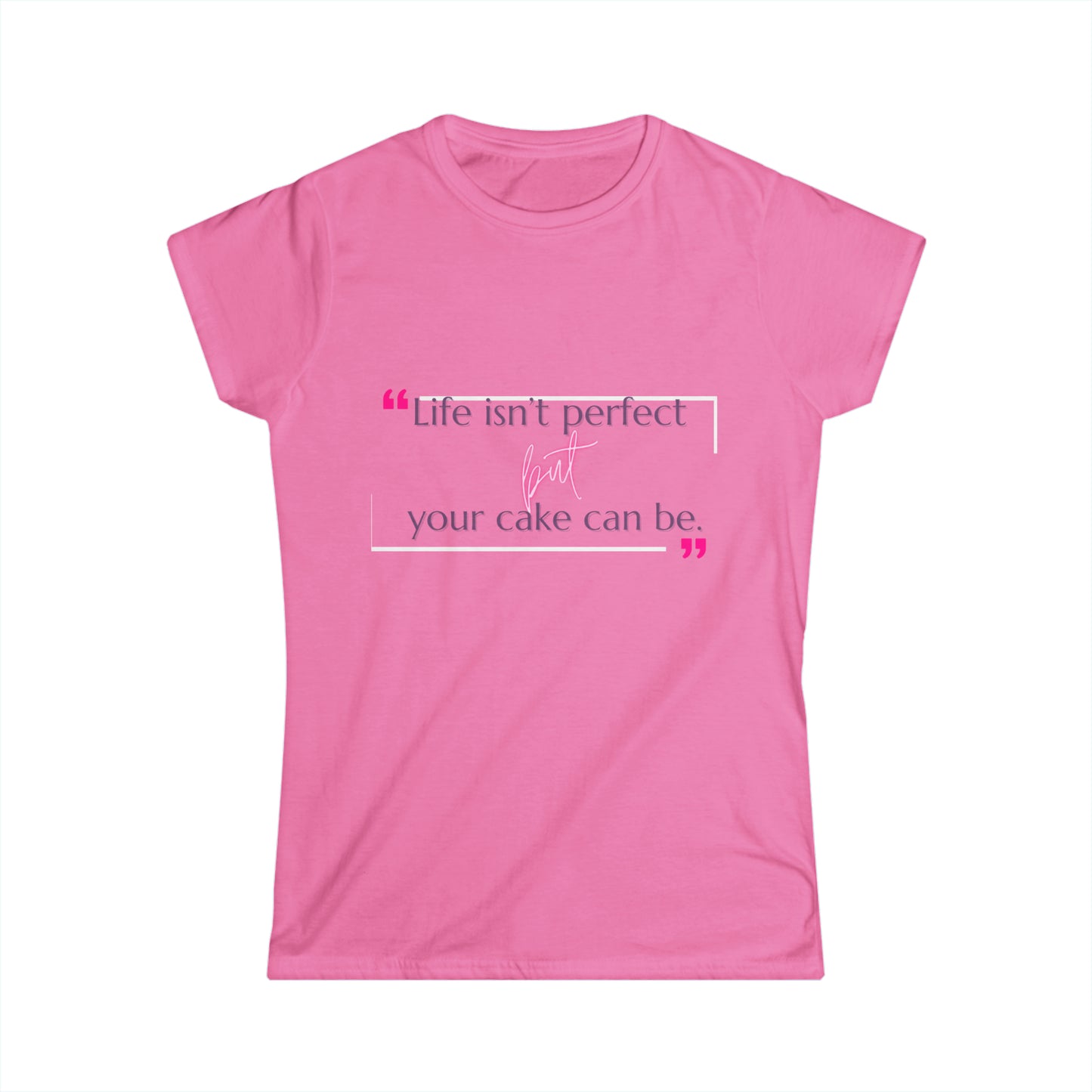 "Perfect Cake" Women's Softstyle Tee