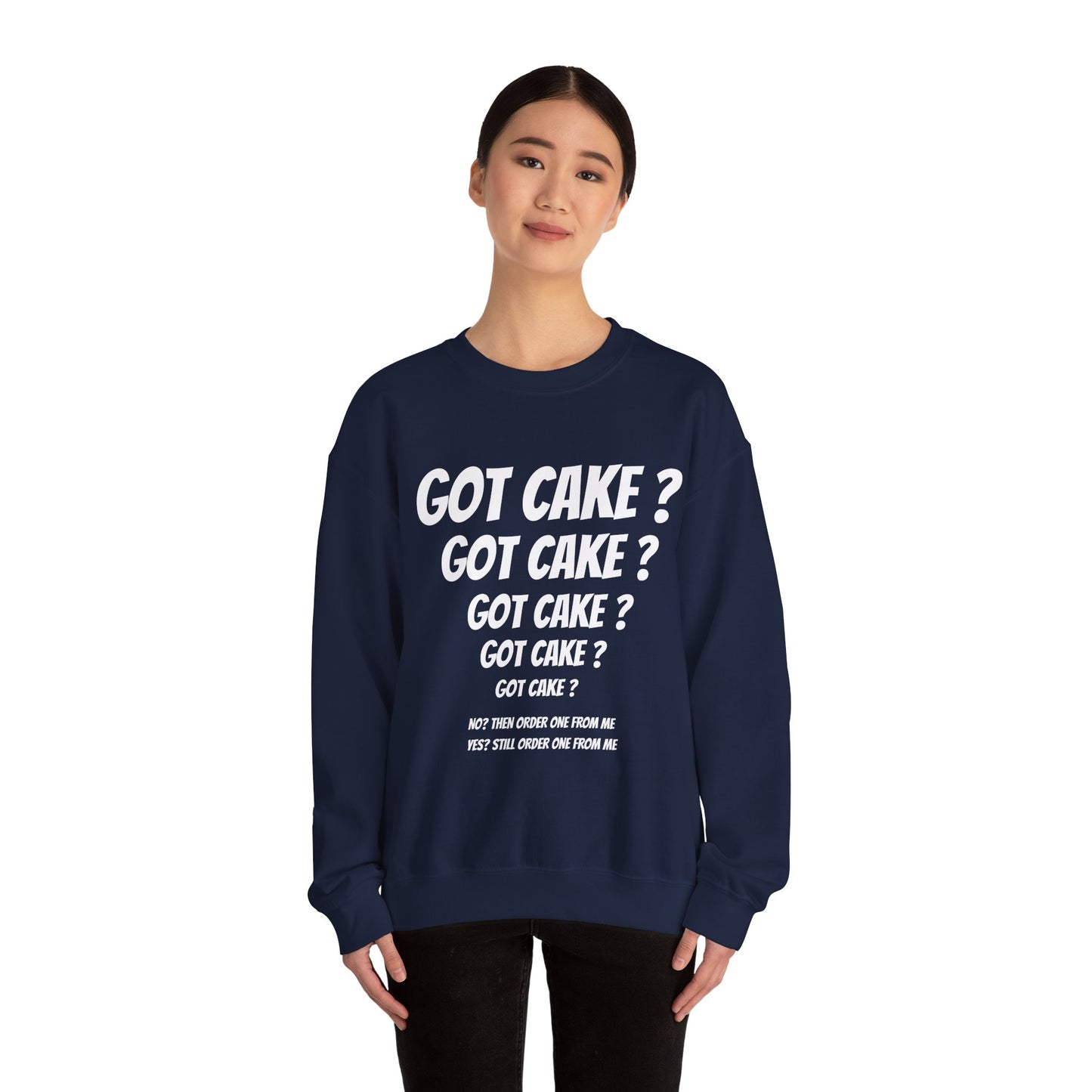 'Got Cake" Unisex Heavy Blend™ Crewneck Sweatshirt