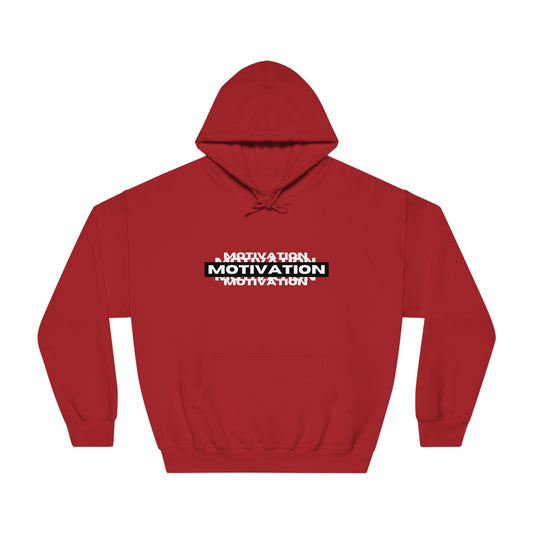 "Motivation" Mens DryBlend® Hooded Sweatshirt