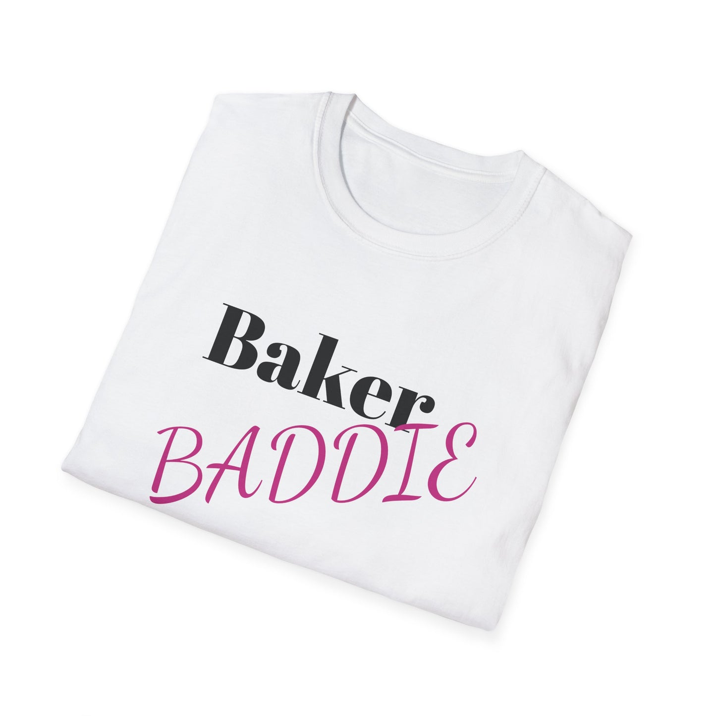 "Baker Baddie" womens Softstyle T-Shirt