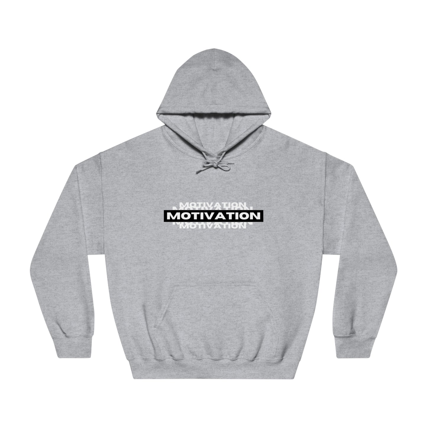 "Motivation" Mens DryBlend® Hooded Sweatshirt