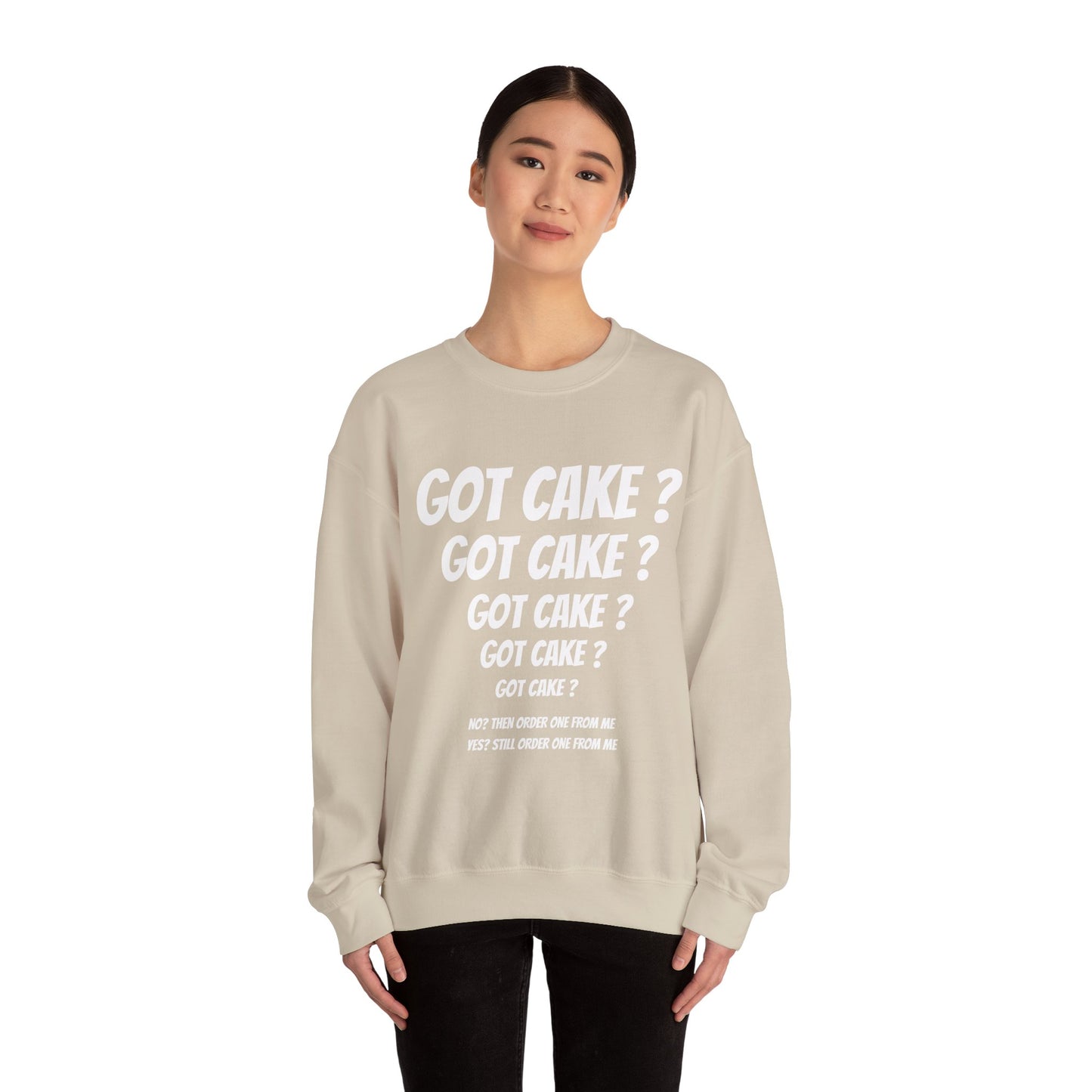 'Got Cake" Unisex Heavy Blend™ Crewneck Sweatshirt