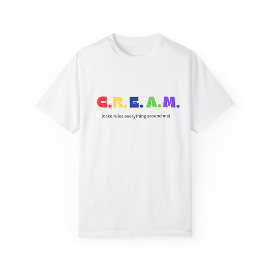 CREAM - Unisex Garment-Dyed T-shirt