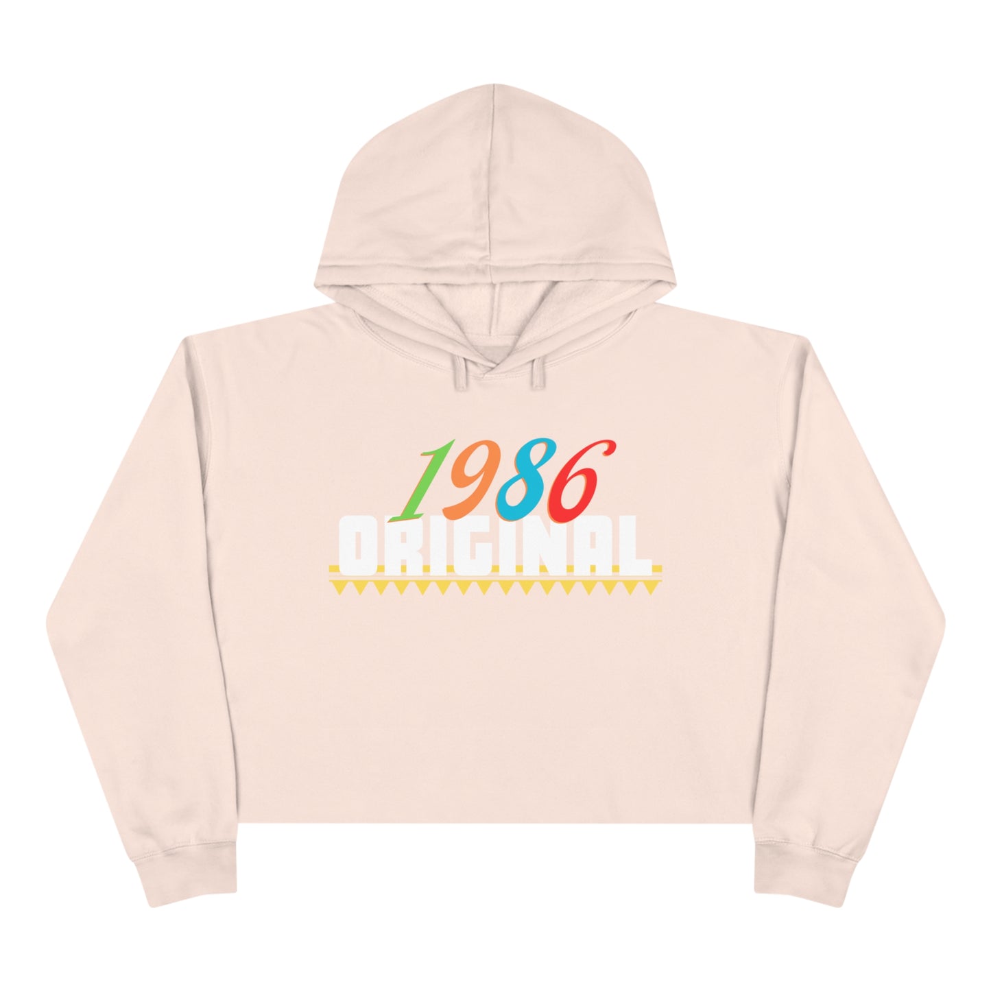 “1986” Crop Hoodie