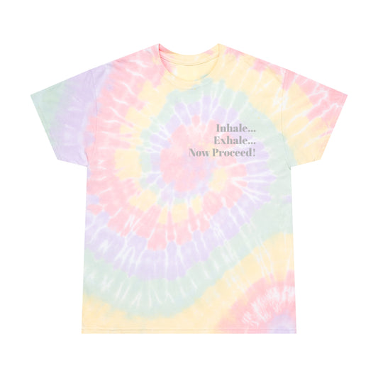 "Breathe" - Tie-Dye Tee, Spiral