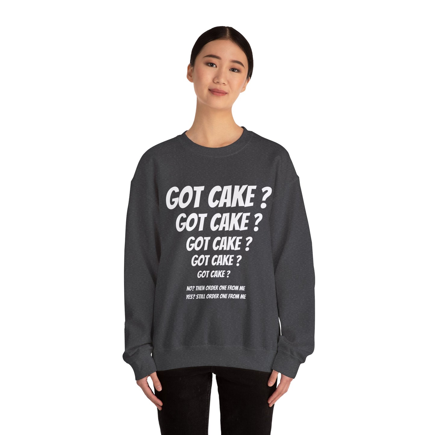 'Got Cake" Unisex Heavy Blend™ Crewneck Sweatshirt