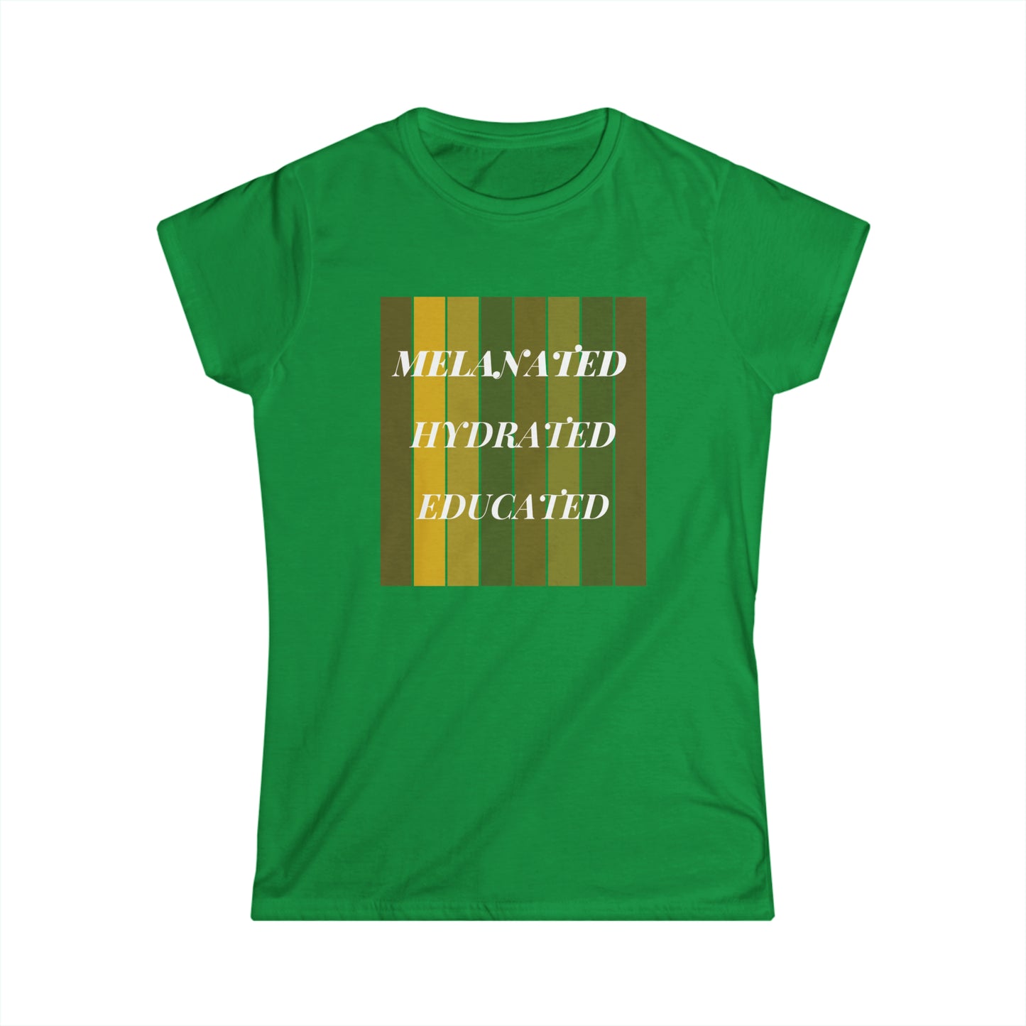 "Melanated" - Women's Softstyle Tee