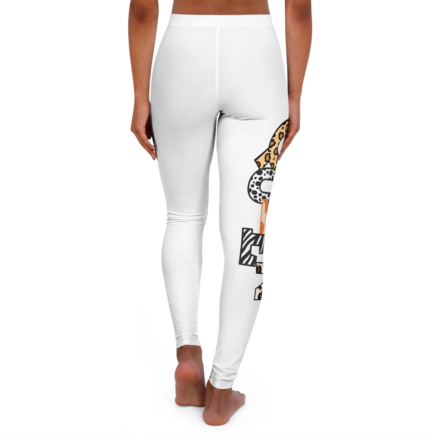 "Queen" - Women's Casual Spandex Leggings (AOP)