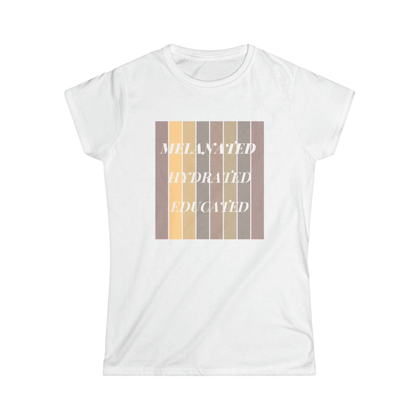 "Melanated" - Women's Softstyle Tee