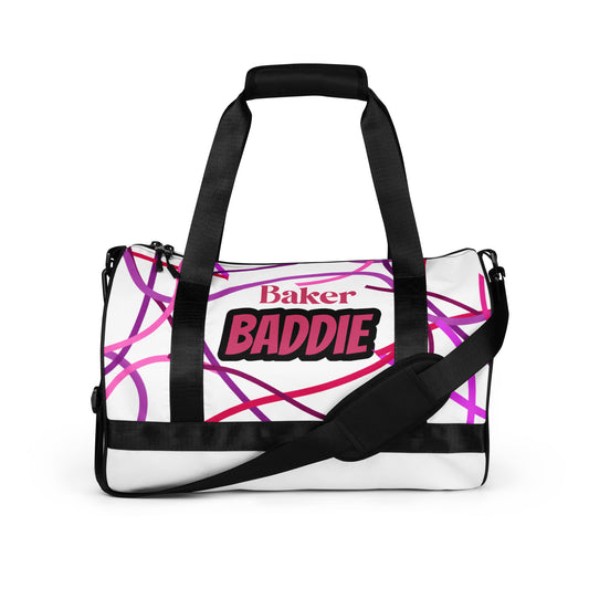 "Baker Baddie" Weekend/Gym Bag