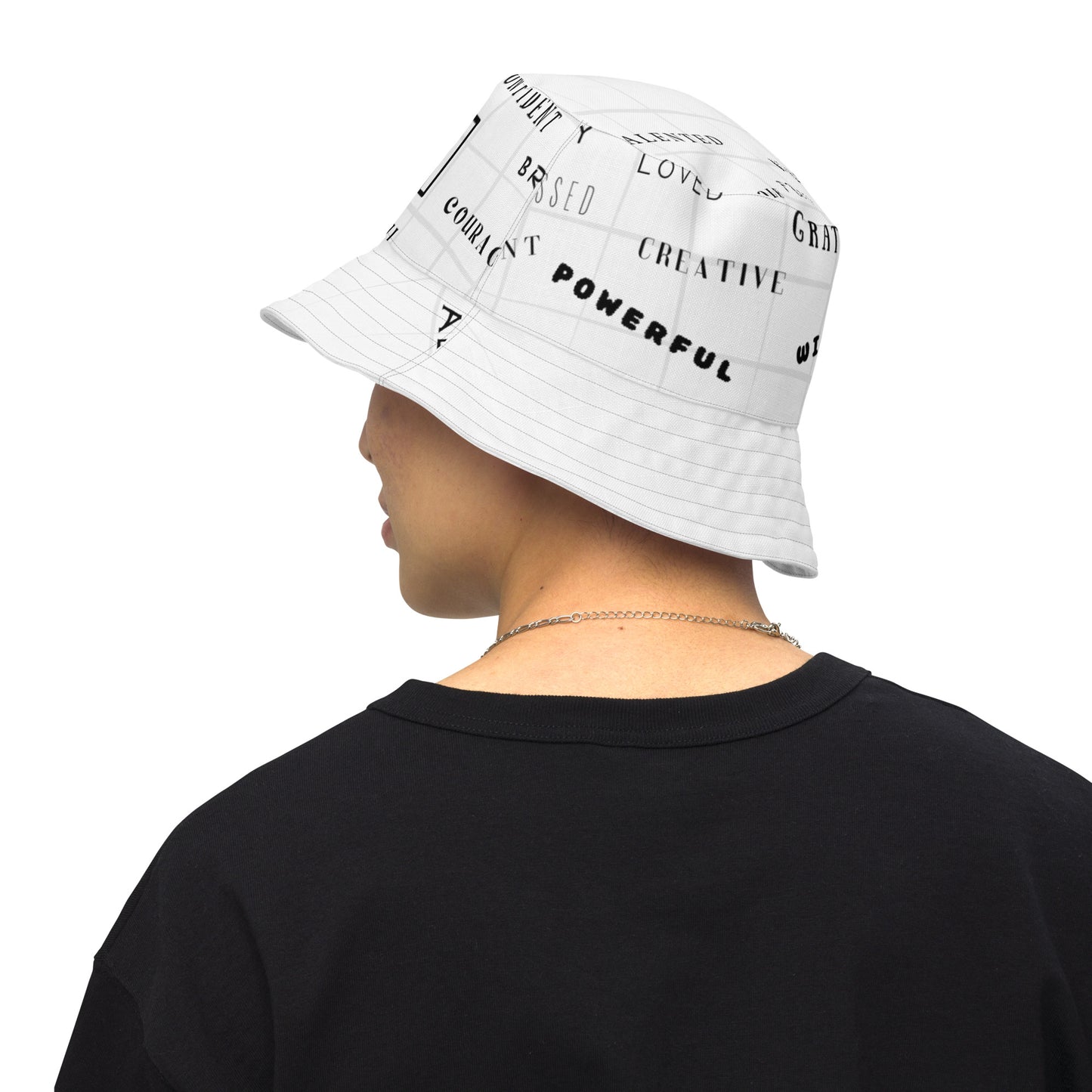 "I Am" - Reversible bucket hat