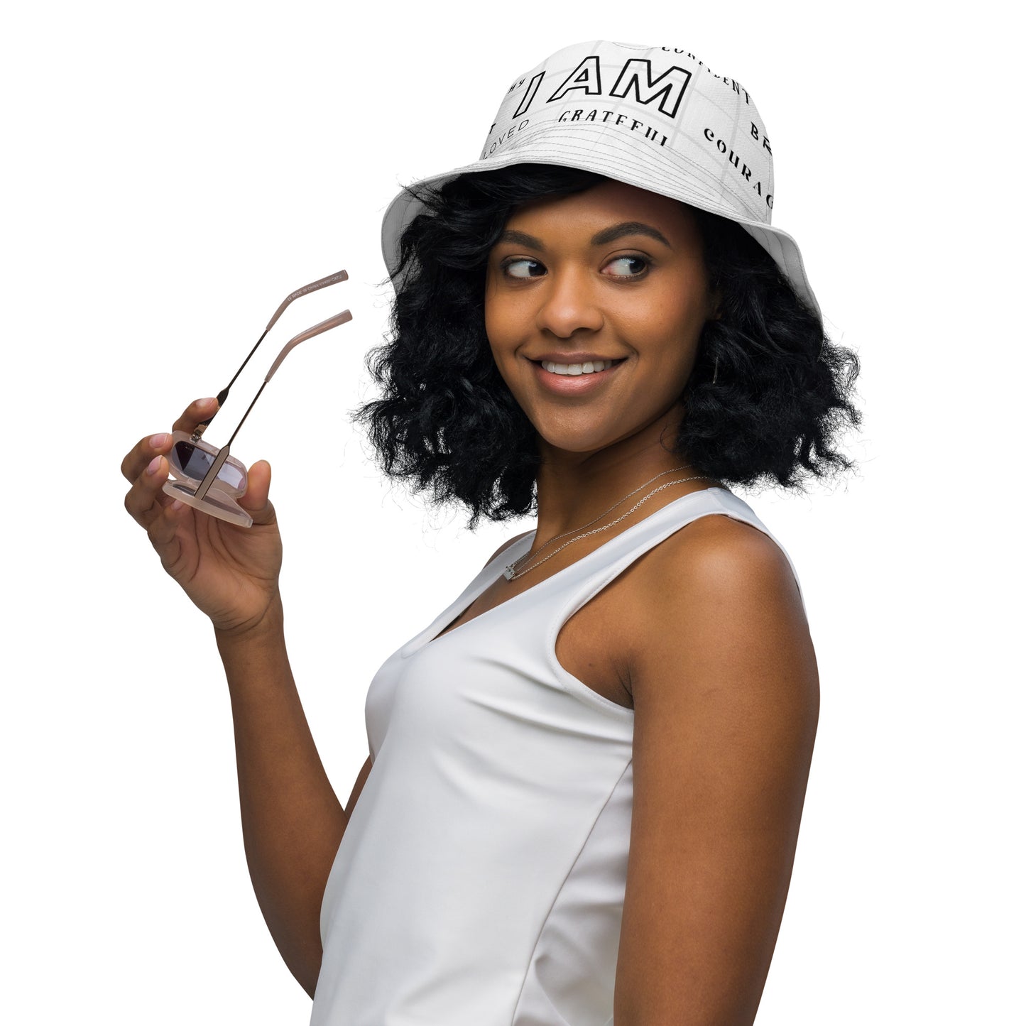 "I Am" - Reversible bucket hat