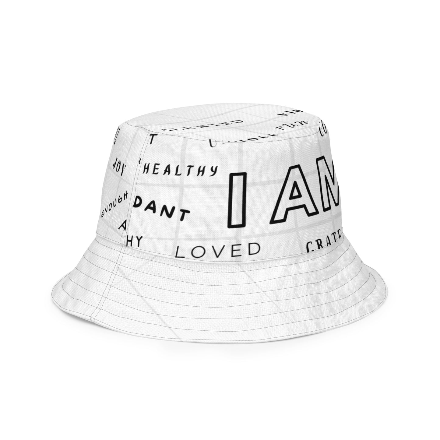 "I Am" - Reversible bucket hat